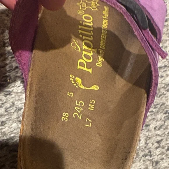 Birkenstock Purple Sandals with Buckles - Picture 8 of 8